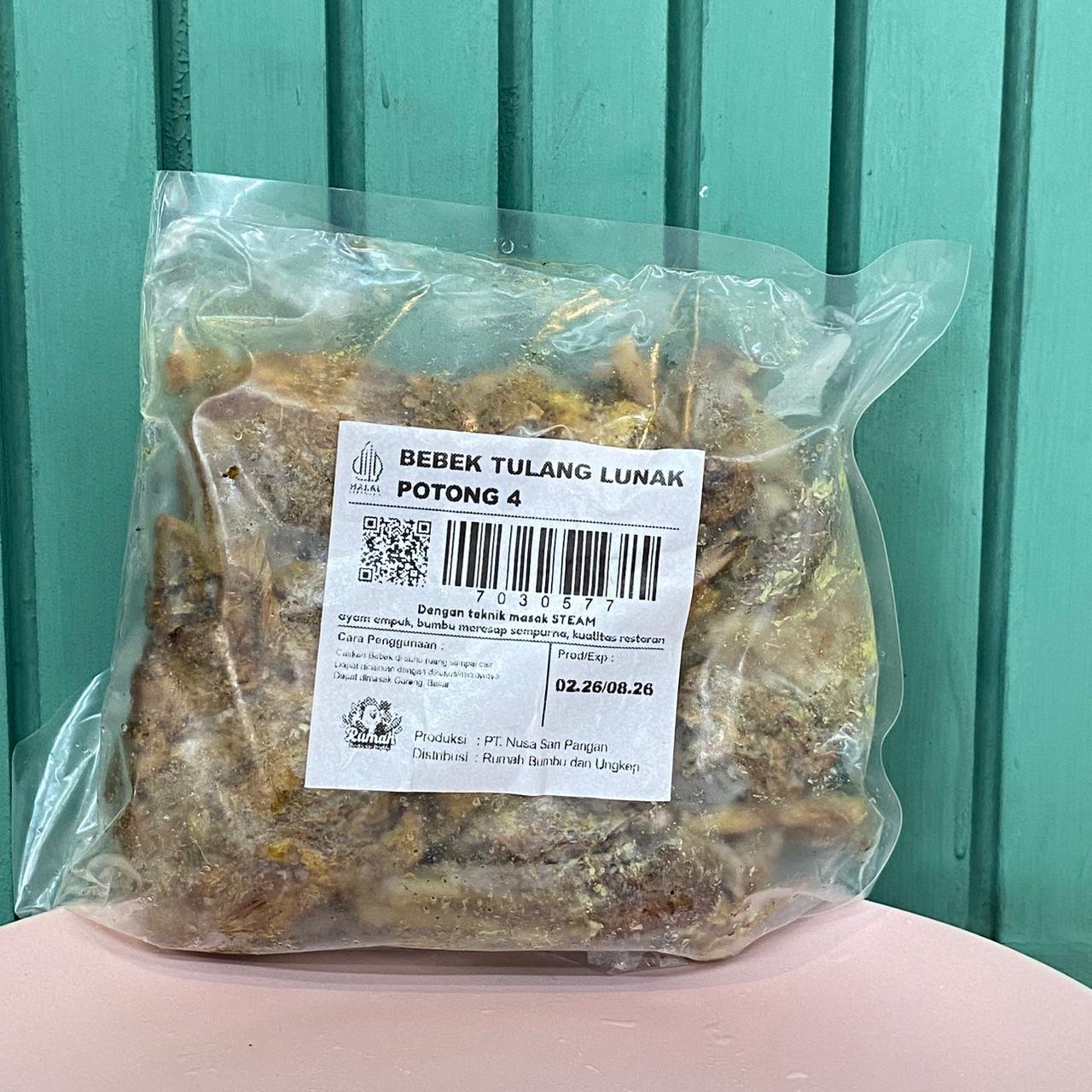 BEBEK UNGKEP TULANG LUNAK 1 EKOR POTONG 4